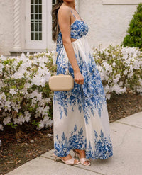 Aakaa - Willow Floral Midi Dress