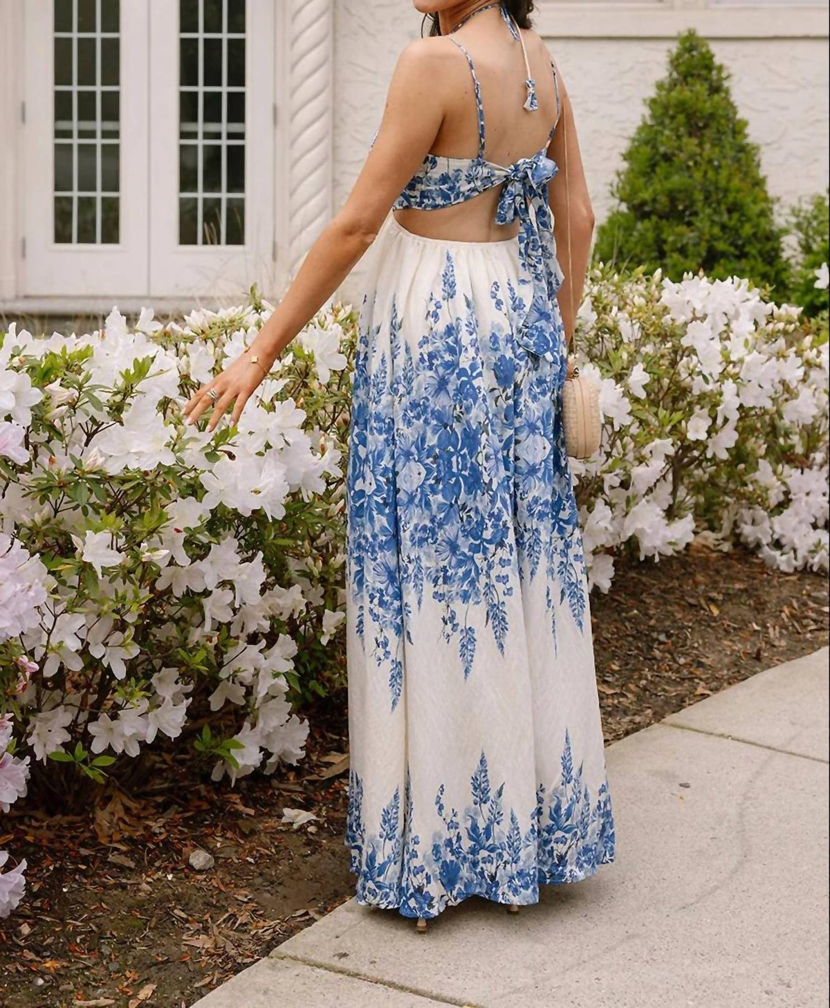 Aakaa - Willow Floral Midi Dress