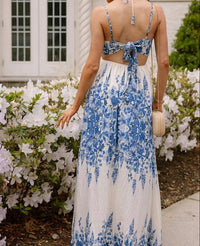 Aakaa - Willow Floral Midi Dress