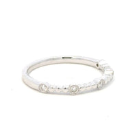 Aamiaa - 0.11 Carat Natural Diamond Art Deco Milgrain Band - directbrandpartner - jewelry - rings