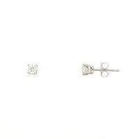 Aamiaa - 0.40 Carat Natural Diamond Round Brilliant Stud Earrings - directbrandpartner - earrings - jewelry