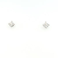 Aamiaa - 0.40 Carat Natural Diamond Round Brilliant Stud Earrings - directbrandpartner - earrings - jewelry