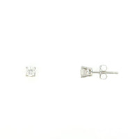 Aamiaa - 0.40 Carat Natural Diamond Round Brilliant Stud Earrings - directbrandpartner - earrings - jewelry