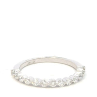 Aamiaa - 0.51 Carat Natural Diamond Bar & Prong Set Band Ring - diamond - directbrandpartner - jewelry
