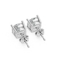 Aamiaa - Women's Cushion Shape 4 Prong Push Back Studs