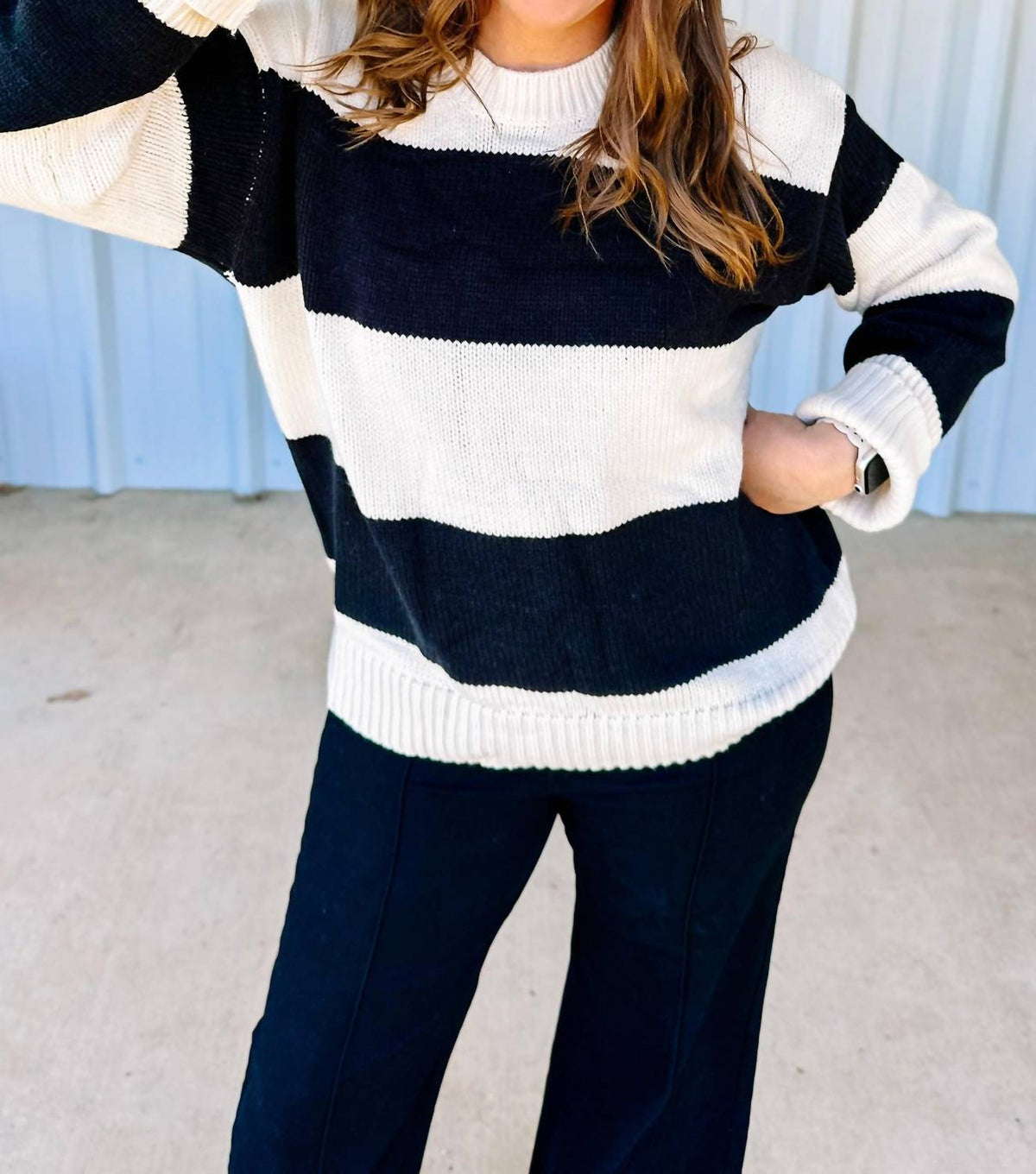 Aapparella - Loretta Stripped Sweater
