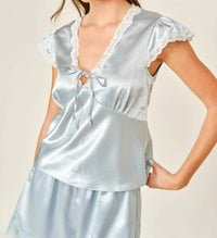 Aaron & Amber - Alex Cap Sleeve Top