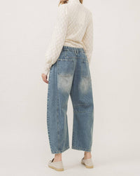 Aaron & Amber - BRUSHED LACE MOCK NECK TOP
