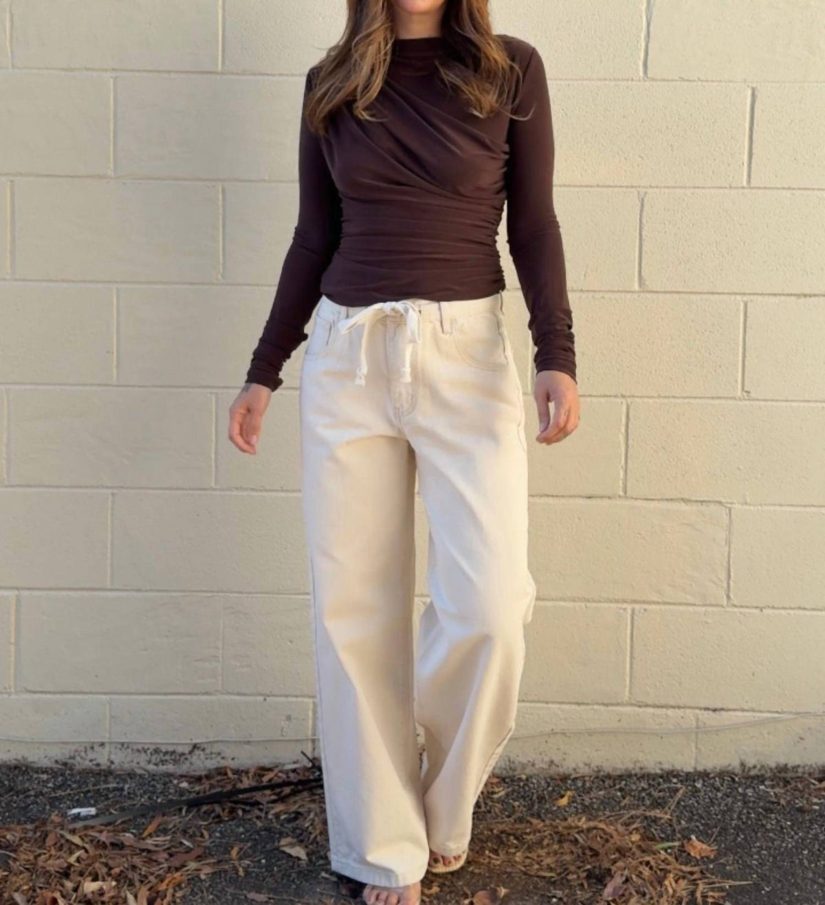 Aaron & Amber - Chana Wide Leg Jeans