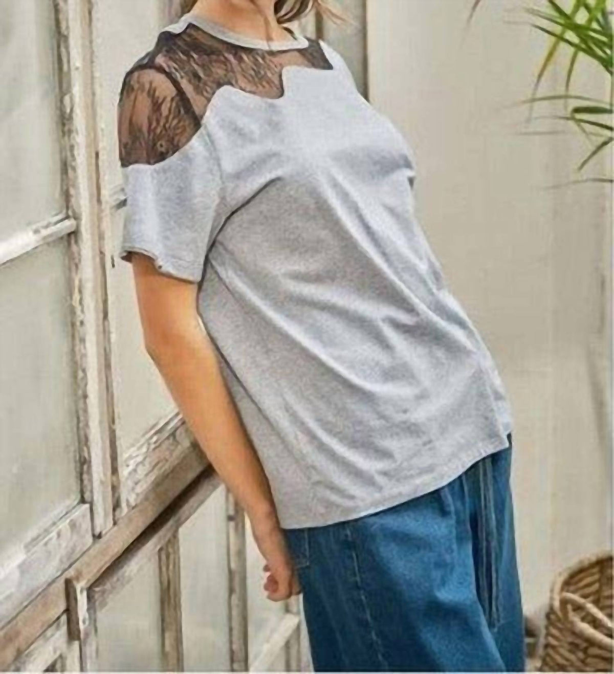 Aaron & Amber - Desert Lace Tee