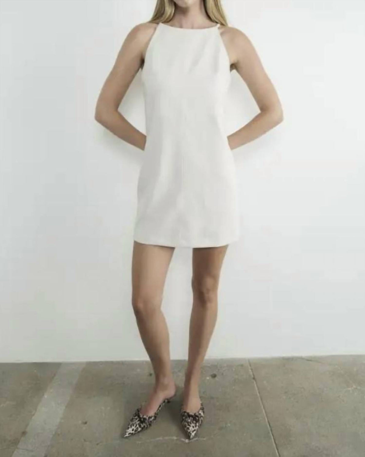 Aaron & Amber - Halter Dress