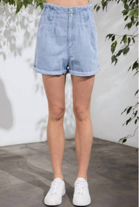 Aaron & Amber - Paperbag Jean Short