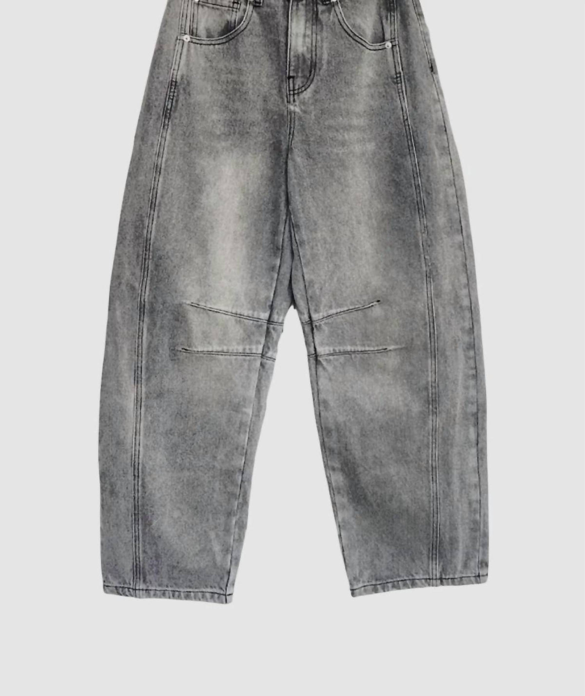 Aaron & Amber - Relax Barrel Jean
