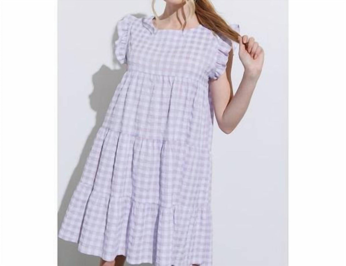 Aaron & Amber - Ruffle Dress