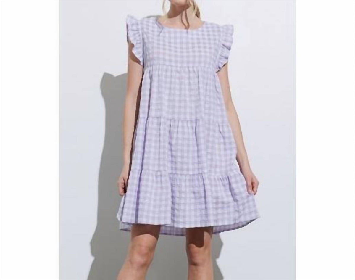Aaron & Amber - Ruffle Dress