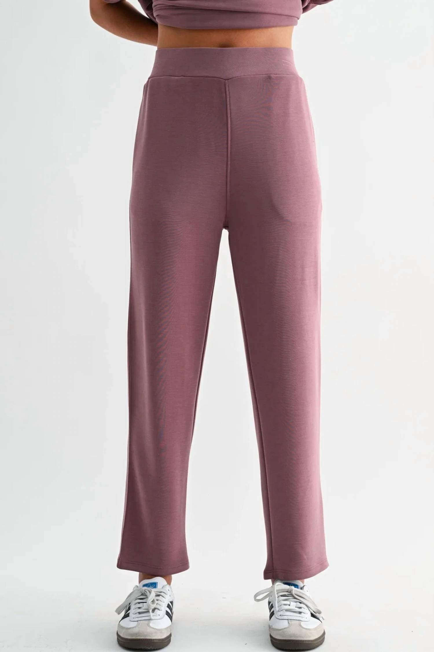 Mono B - Laguna Soft Drape Cropped Pants