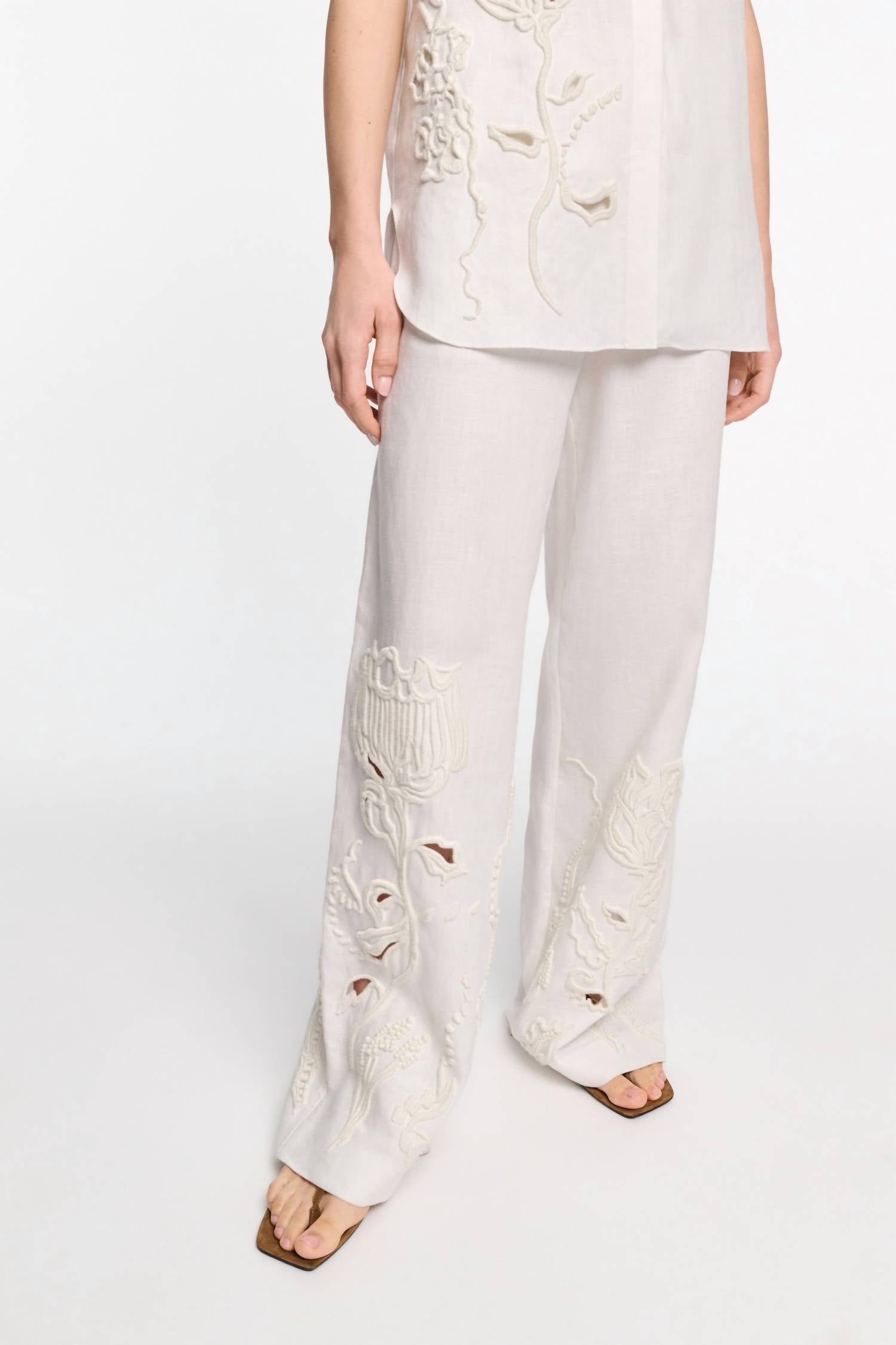 Dorothee Schumacher - Embroidered Beauty Pants
