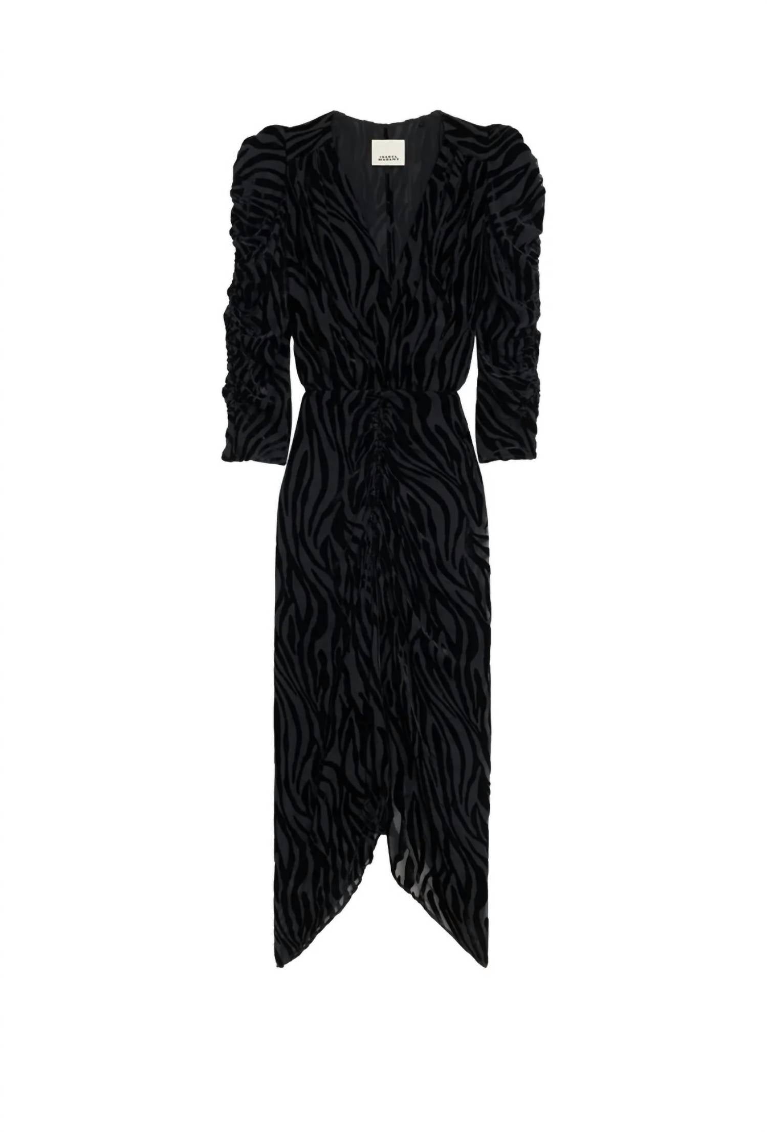 Isabel Marant - Zebra Print Midi Dress