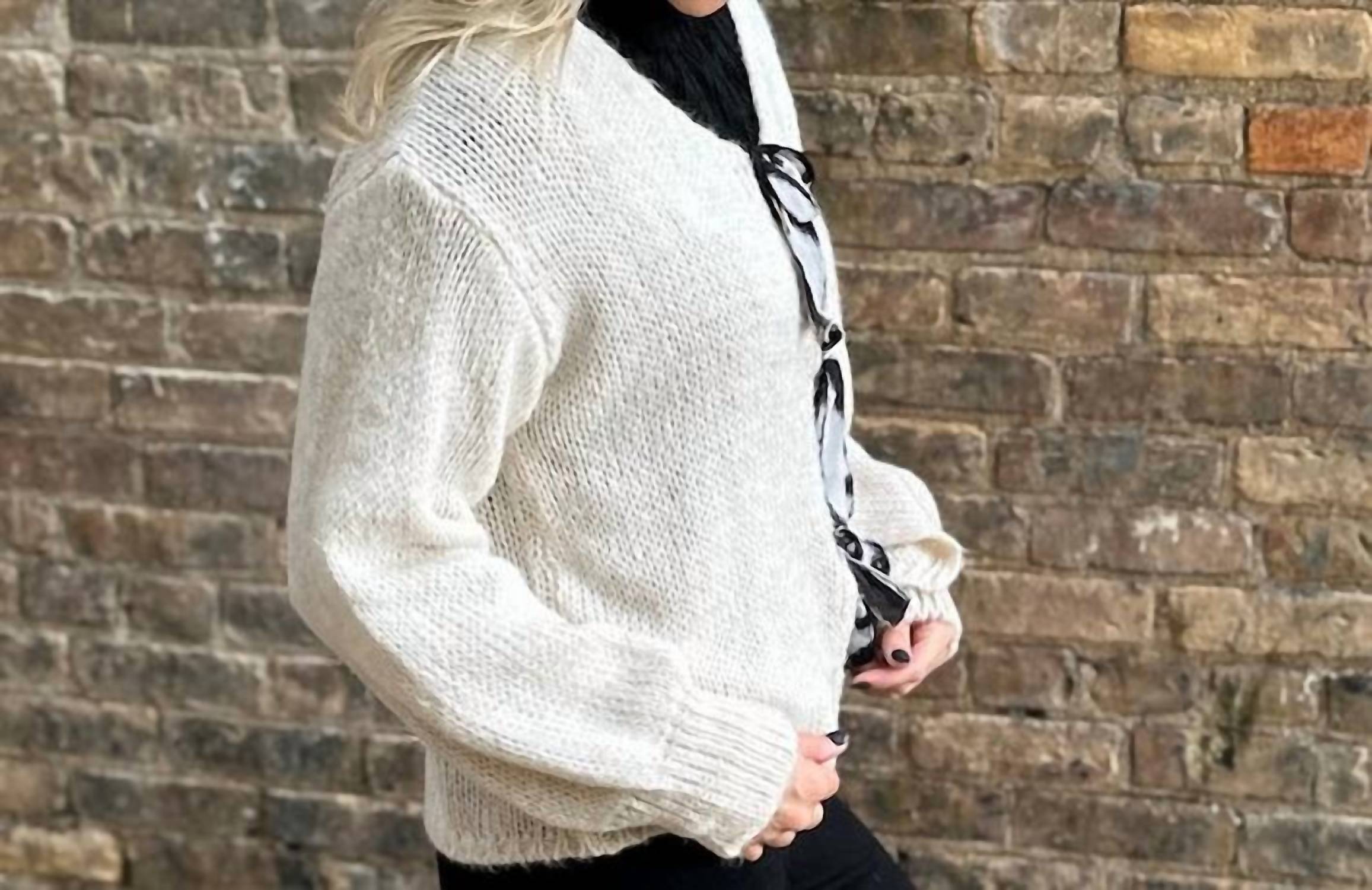 Papillon - Wild About You Balloon Sleeve Sweater