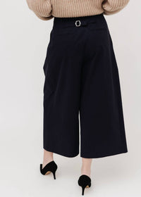 Tibi - Bio Twill Triple Pleat Cropped Pant