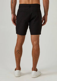 7Diamonds Infinity Chino Shorts in black - men's shorts - detail view