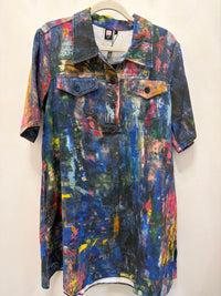 Lior - Women's Kent Collared A-line Dress