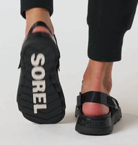 SOREL Women's Vibe Clog in black - women's shoe - detail view