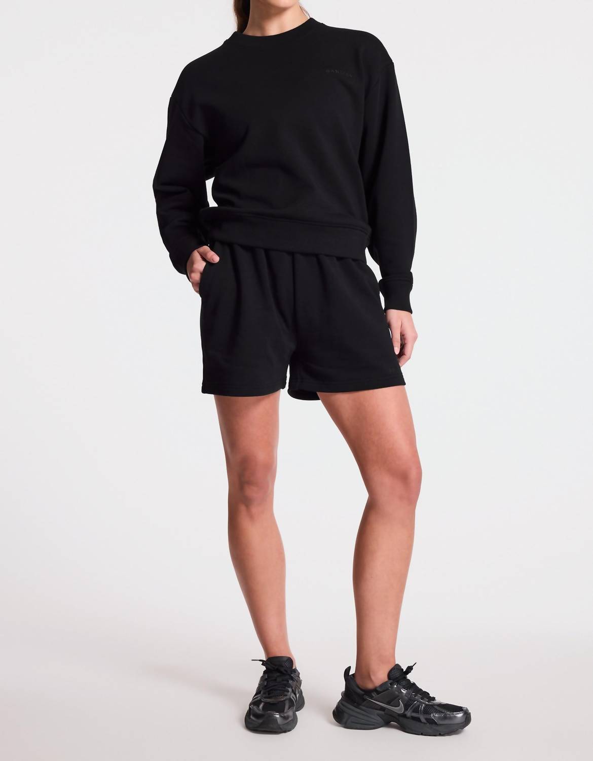 Bandier - Classic Logo Terry Sweat Short