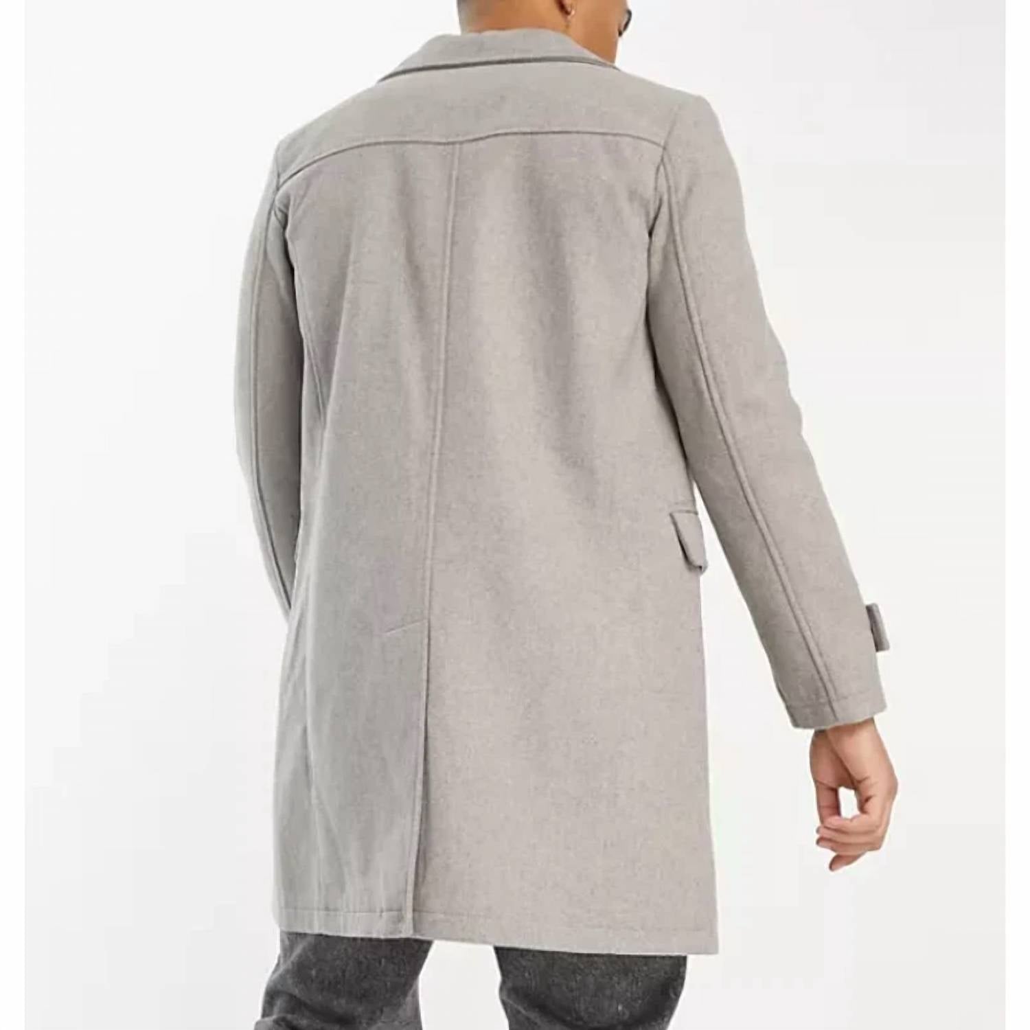 Harry Brown - Double Breasted Wool Mix Coat