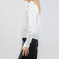 Mother - Honor Crystal Collar Shirt