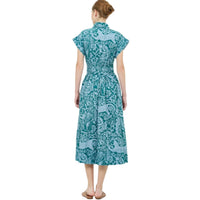 Oliphant - Belted Shirt Dress