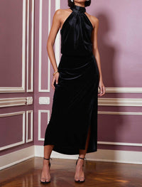 Bishop + Young - Velvet Halter Top