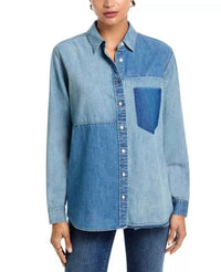Veronica Beard - Time Travel Dalma Colorblock Button Down
