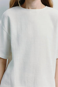 Rue Sophie - Boîte Short-sleeve Boxy Top