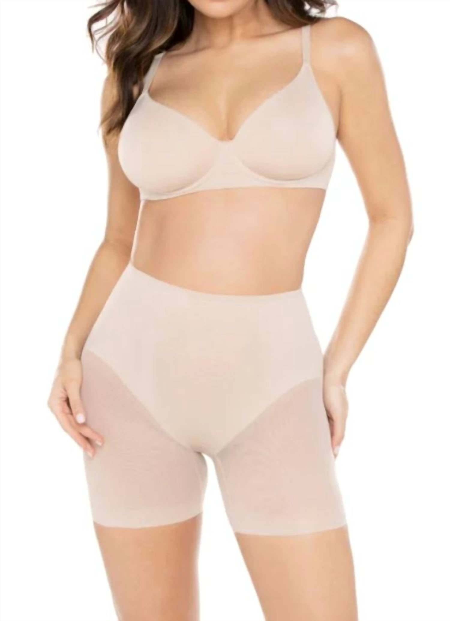 Miraclesuit Sheer Shaping Rear Lifting Boy Short in nude - women's intimate