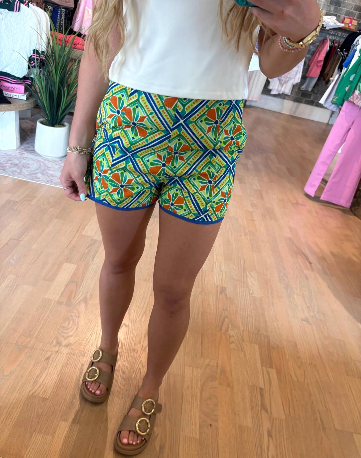 Sincerely Ours - Tabitha Patterned Short
