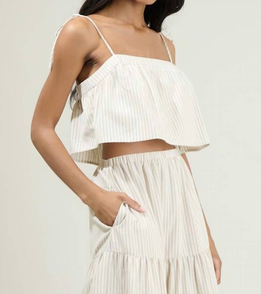 Sugarlips - Everlanes Striped Crop Top