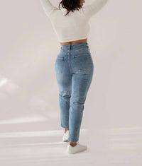 Matcha Jeans - Mom High Rise Jeans