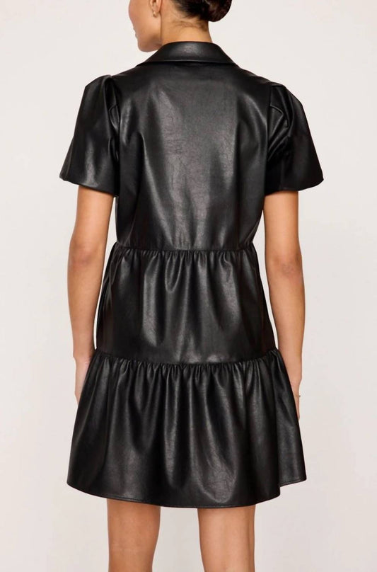 Brochu Walker - Vegan Leather Mini Dress