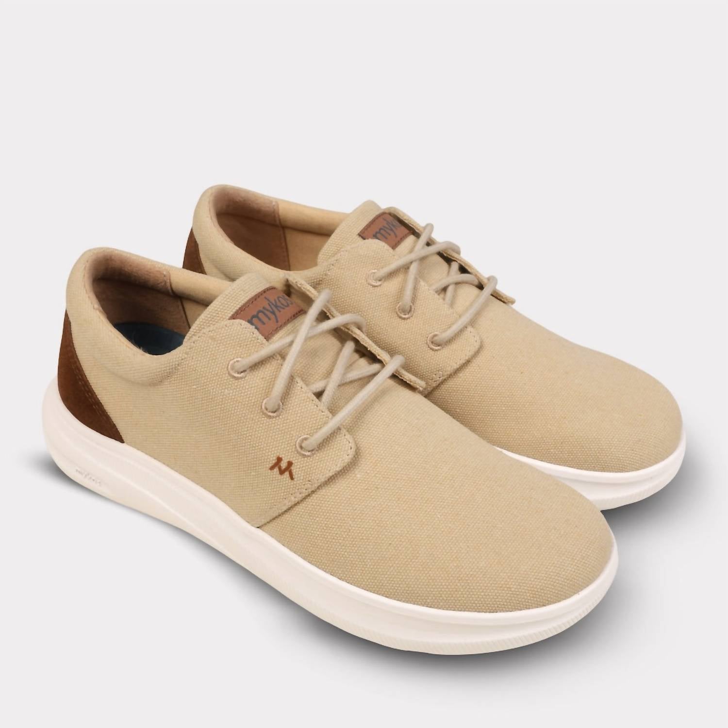 Mykos Men's Emerson Lace-up Travel Sneaker in taupe - men's sneaker - view 8