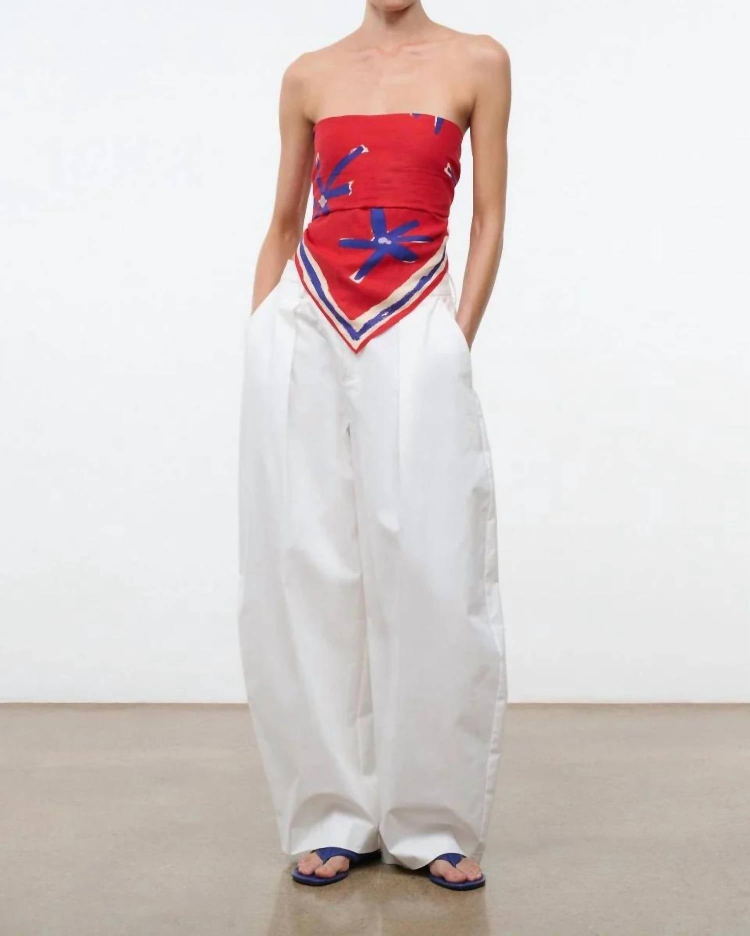 Staud - Sonya Linen Scarf