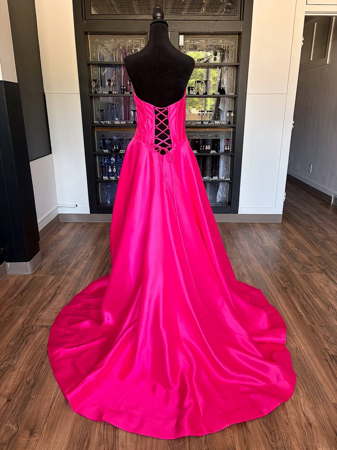 Sherri Hill - Women's Strapless A-Line Dress