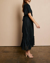 Celadon - Luxe Crinkle Dress