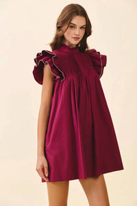 Tcec - Button Down Babydoll Dress