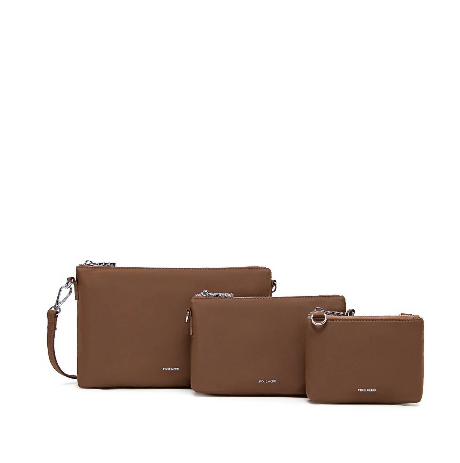 Pixie Mood - Women's Drea Recycled Nylon Pouch Set