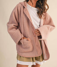 Klesis - Aria Sherpa Knit Hoodie Jacket