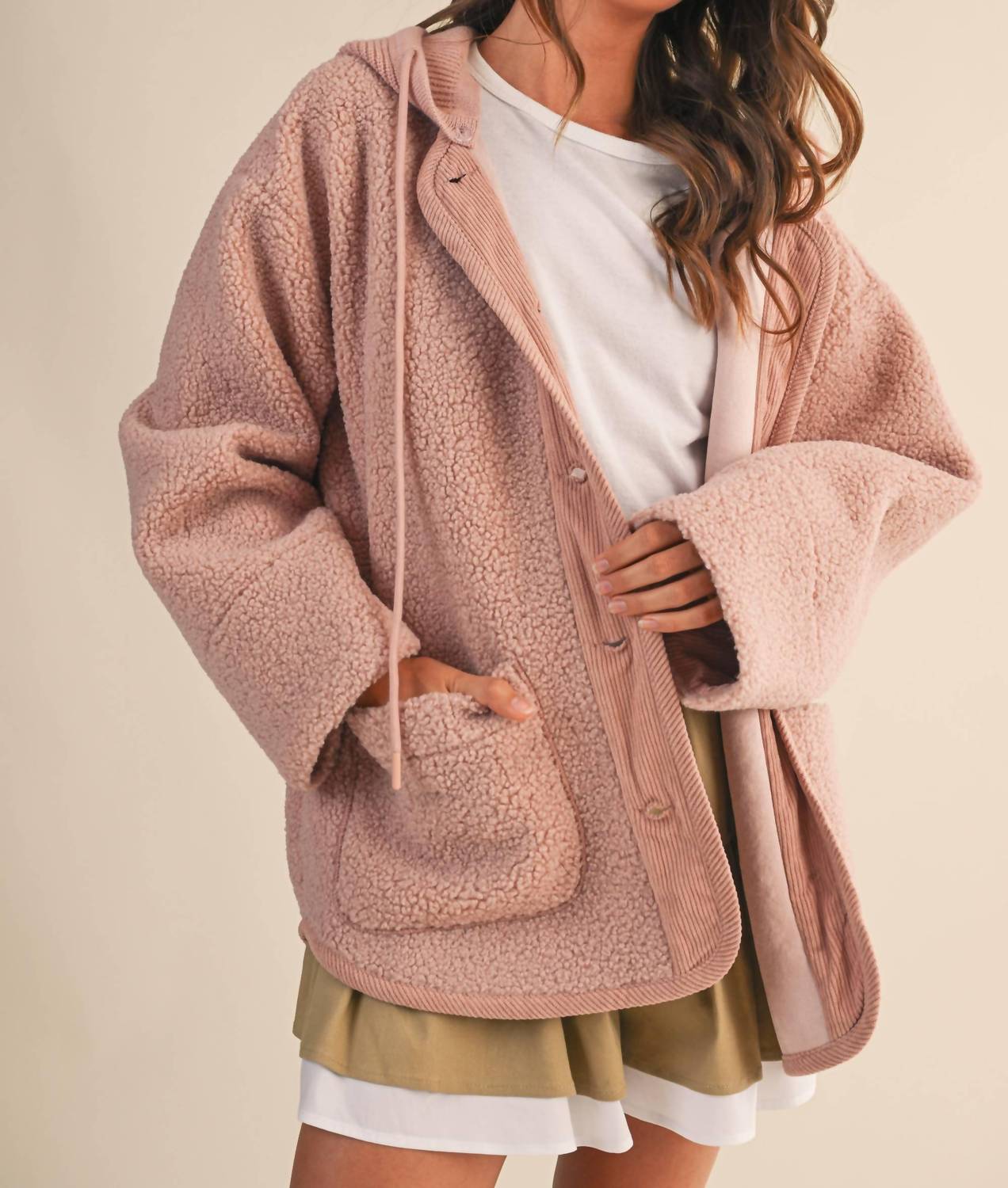Klesis - Aria Sherpa Knit Hoodie Jacket