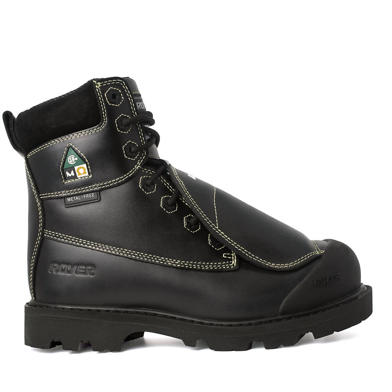 Royer Men's Flx Realflex Work Boots in black - men's boots