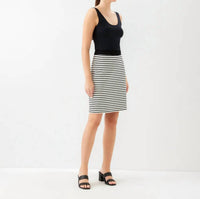 Karen Kane - Stripe Short Skirt
