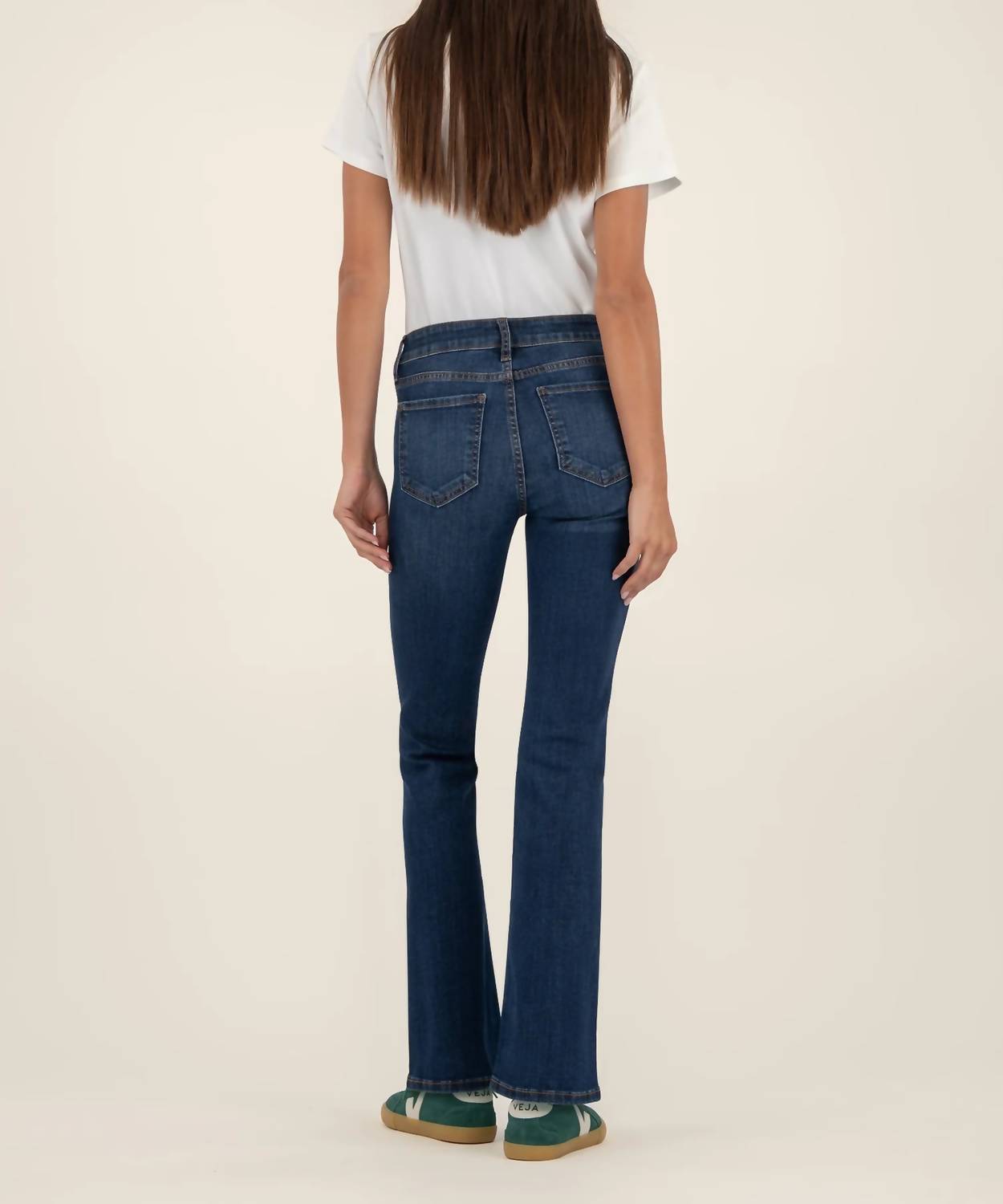 Kut From The Kloth - Natalie Mid Rise Bootcut Jeans - Petite